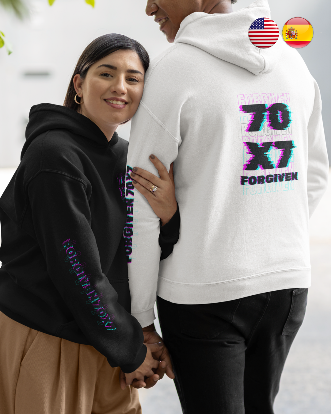Hoodie Eco-Premium "Perdona 70x7"