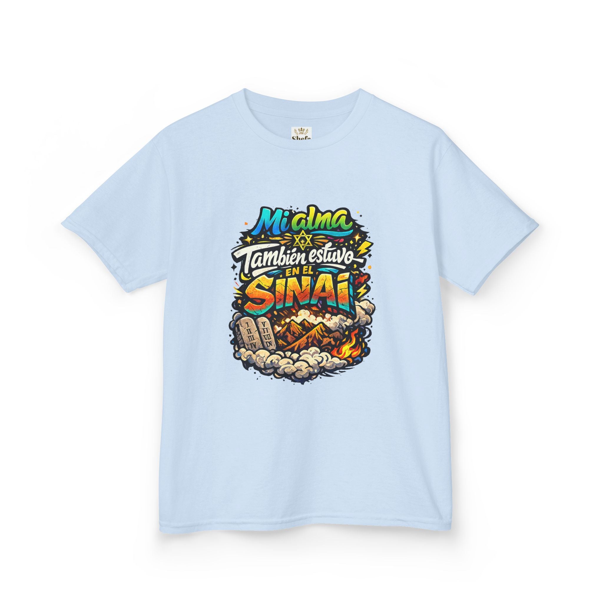 Camiseta infantil — «Mi alma estuvo en el Sinaí»