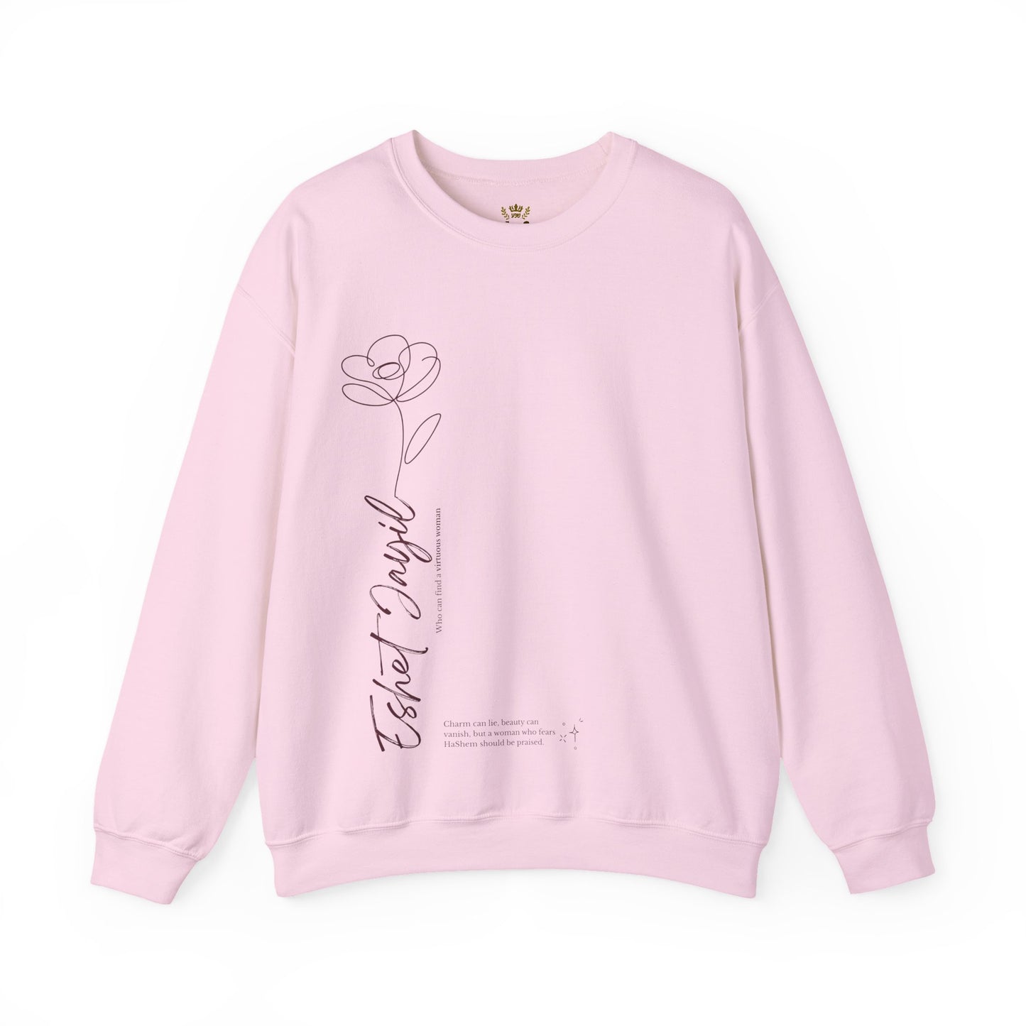 "Eshet Jayil" (Mujer virtuosa) Sweater Minimalista