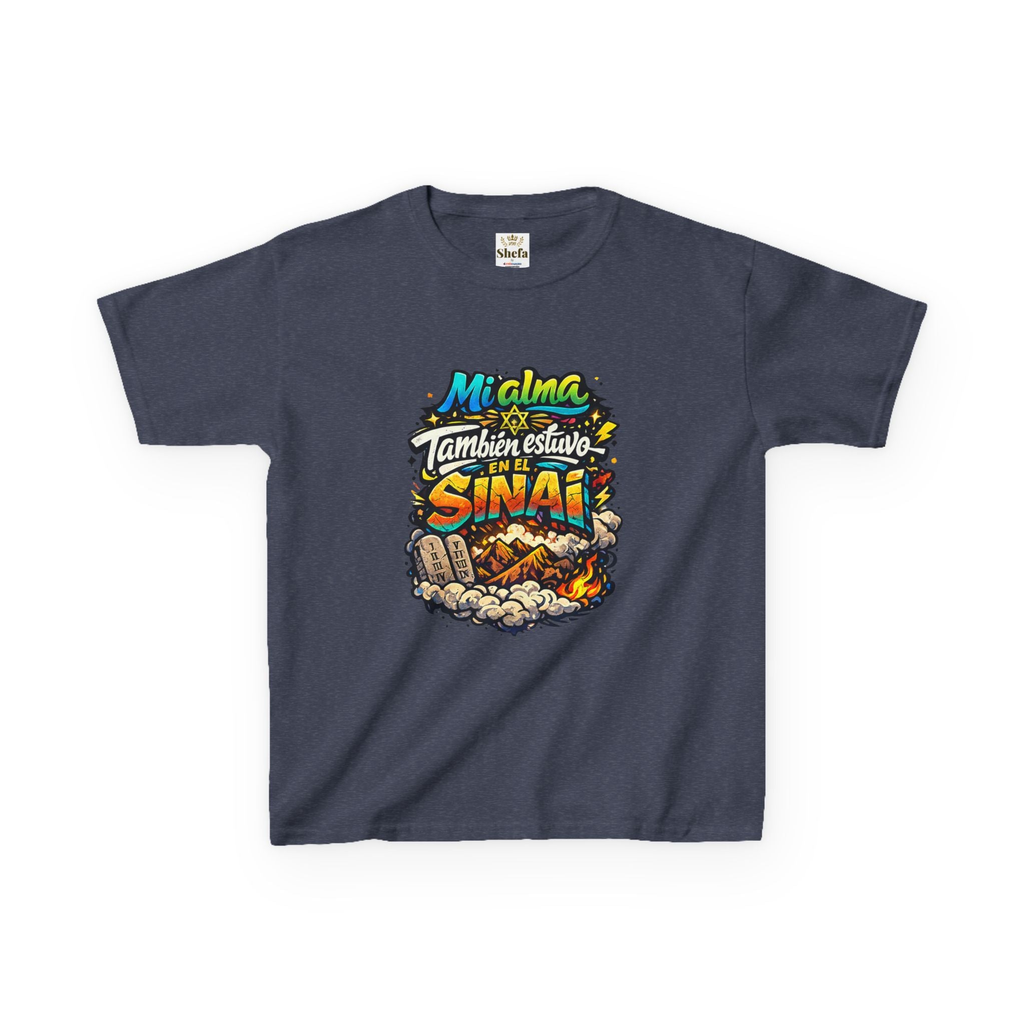 Camiseta infantil — «Mi alma estuvo en el Sinaí»