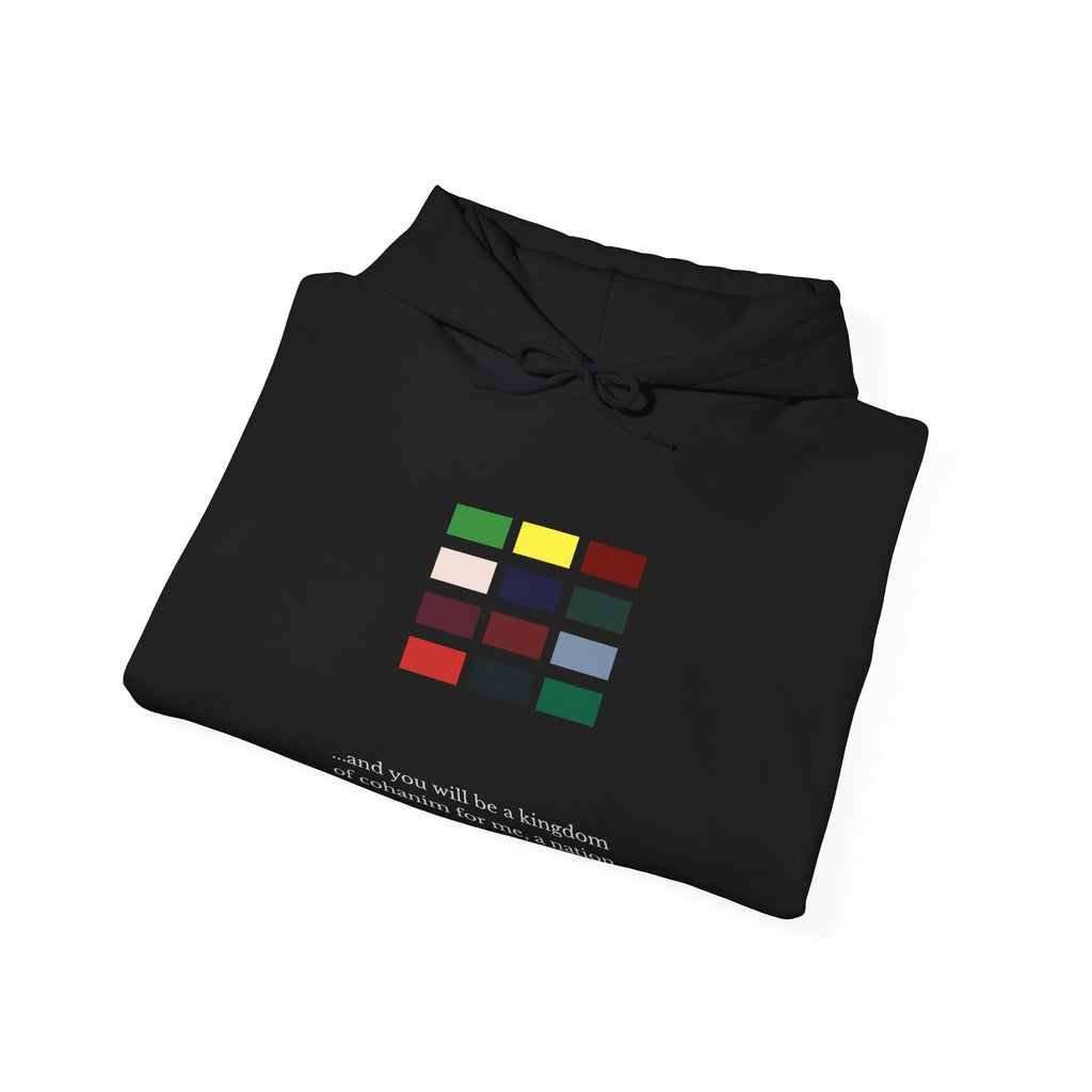The Hoshen Legacy Men's Premium Hoodie | Cohanim Identity Collection