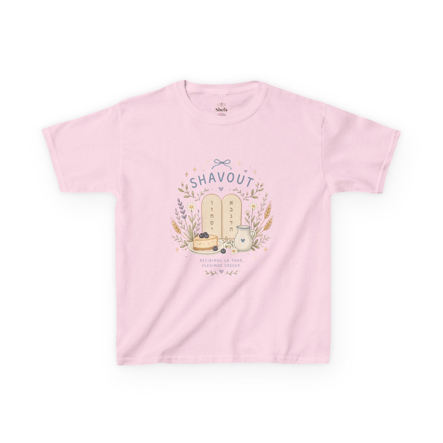 Camiseta infantil de Shavuot 