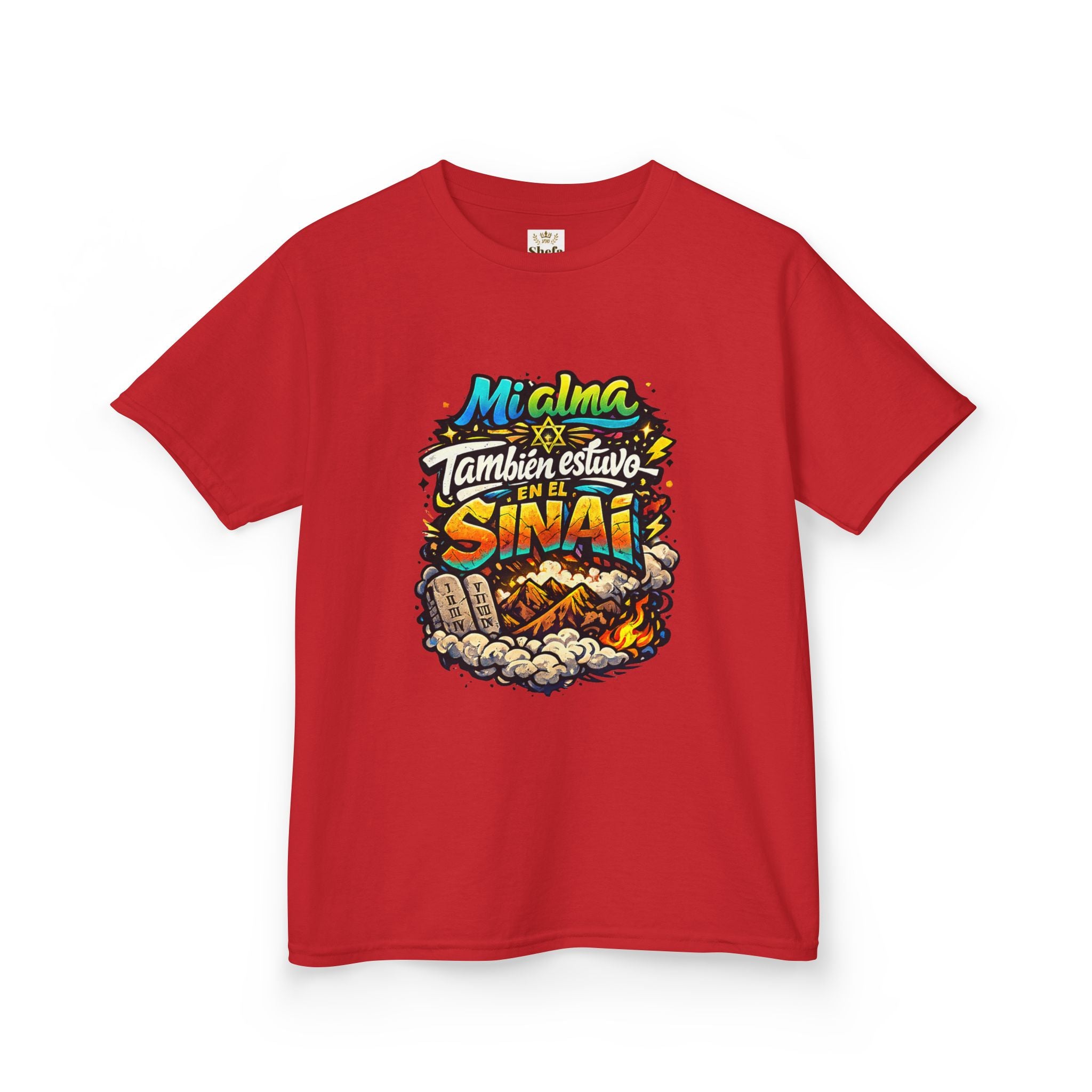 Camiseta infantil — «Mi alma estuvo en el Sinaí»