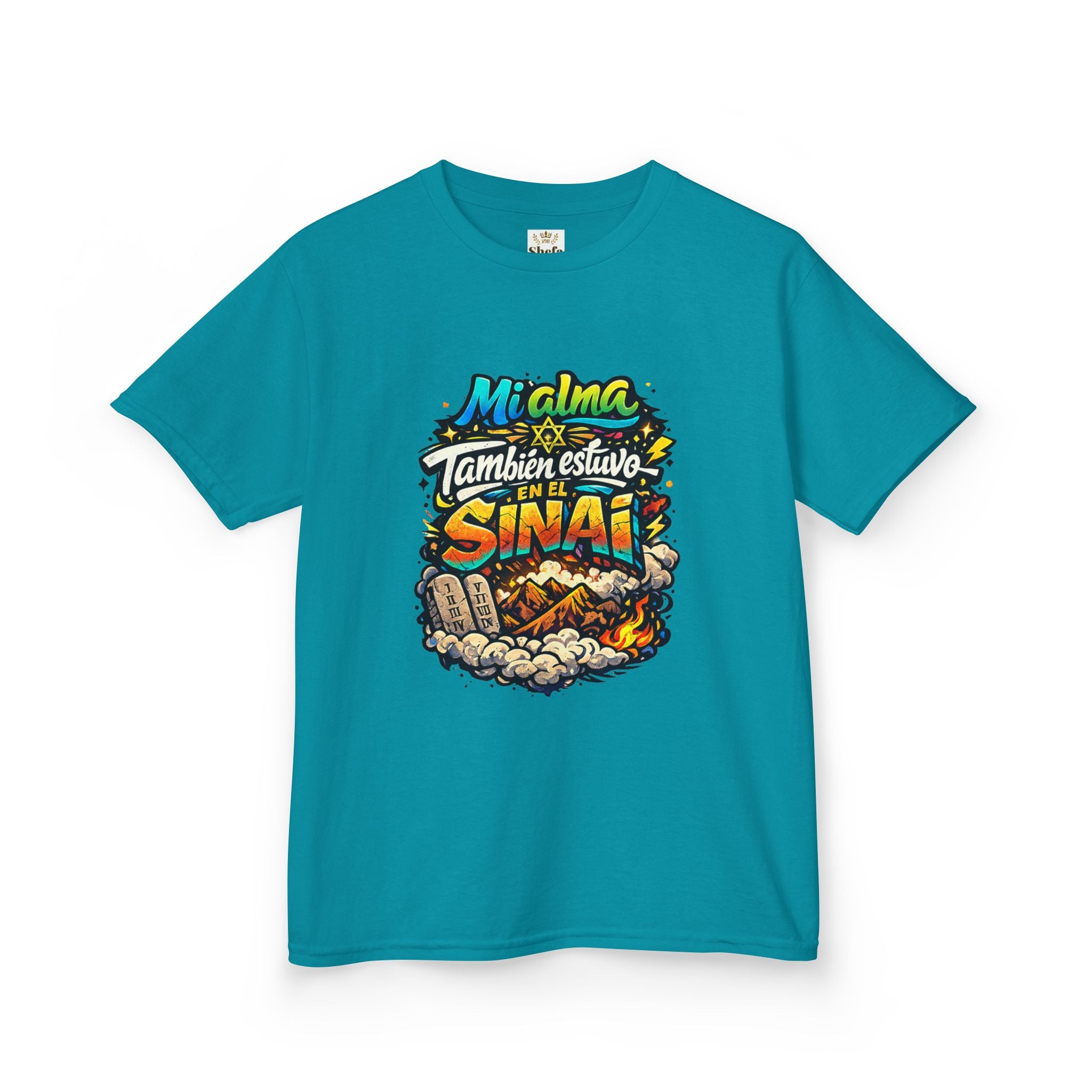 Camiseta infantil — «Mi alma estuvo en el Sinaí»