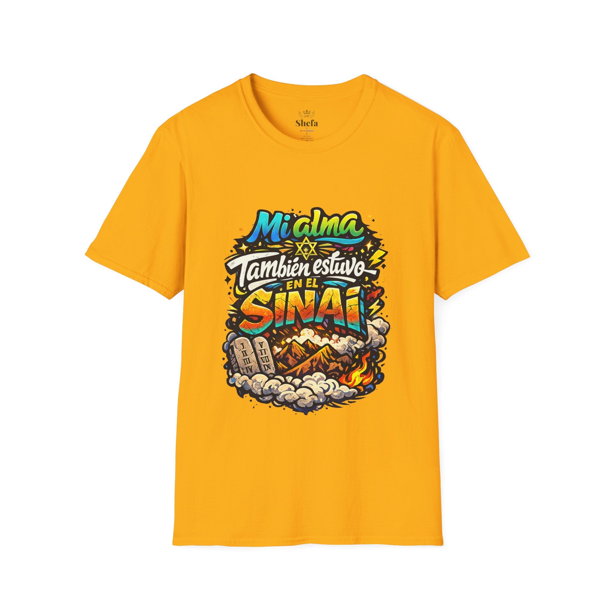 Premium Tee / Camiseta Premium: "Alma en el Sinaí" - Shavuot Collection (Colección Shavuot)