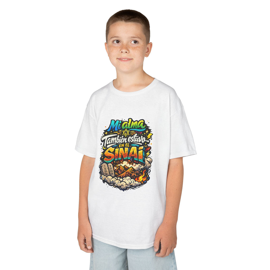 Camiseta infantil — «Mi alma estuvo en el Sinaí»