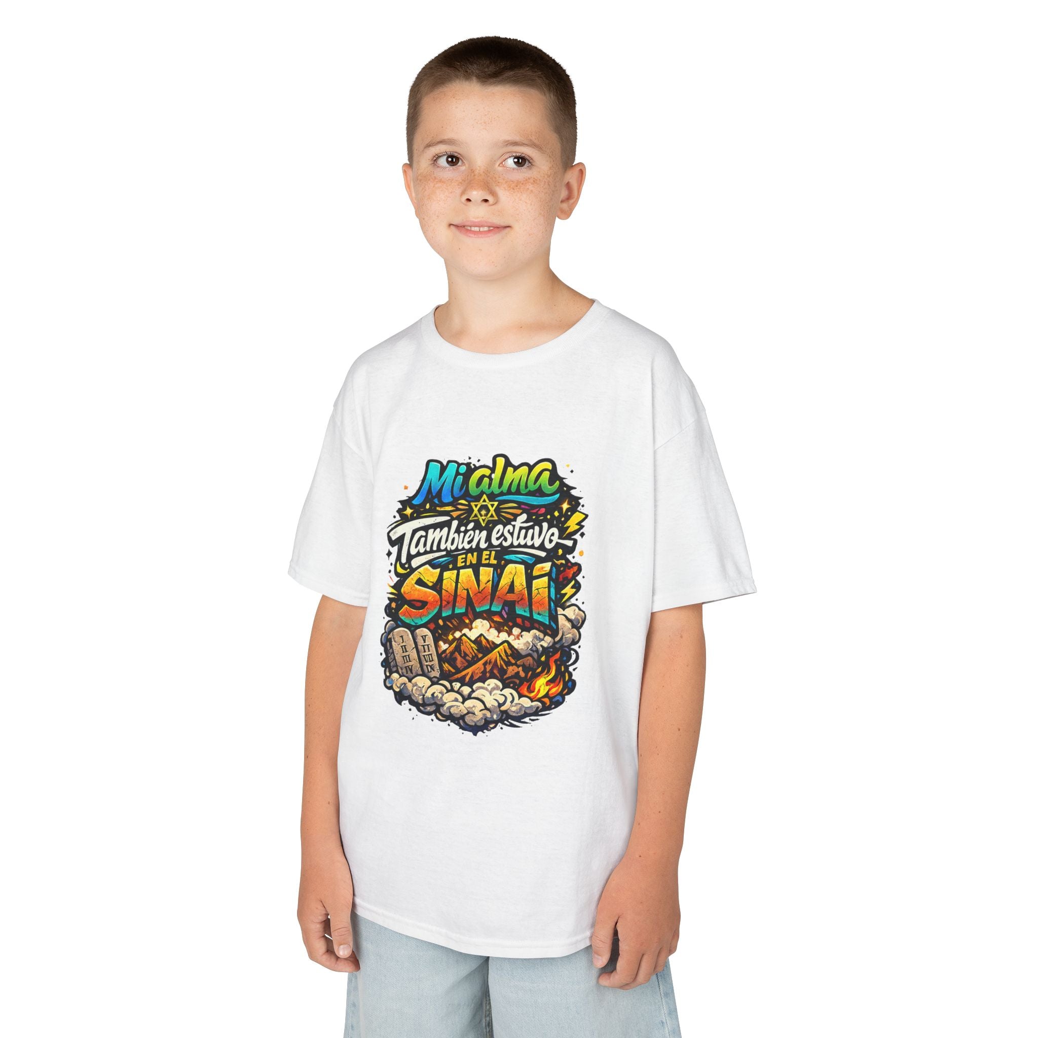 Camiseta infantil — «Mi alma estuvo en el Sinaí»