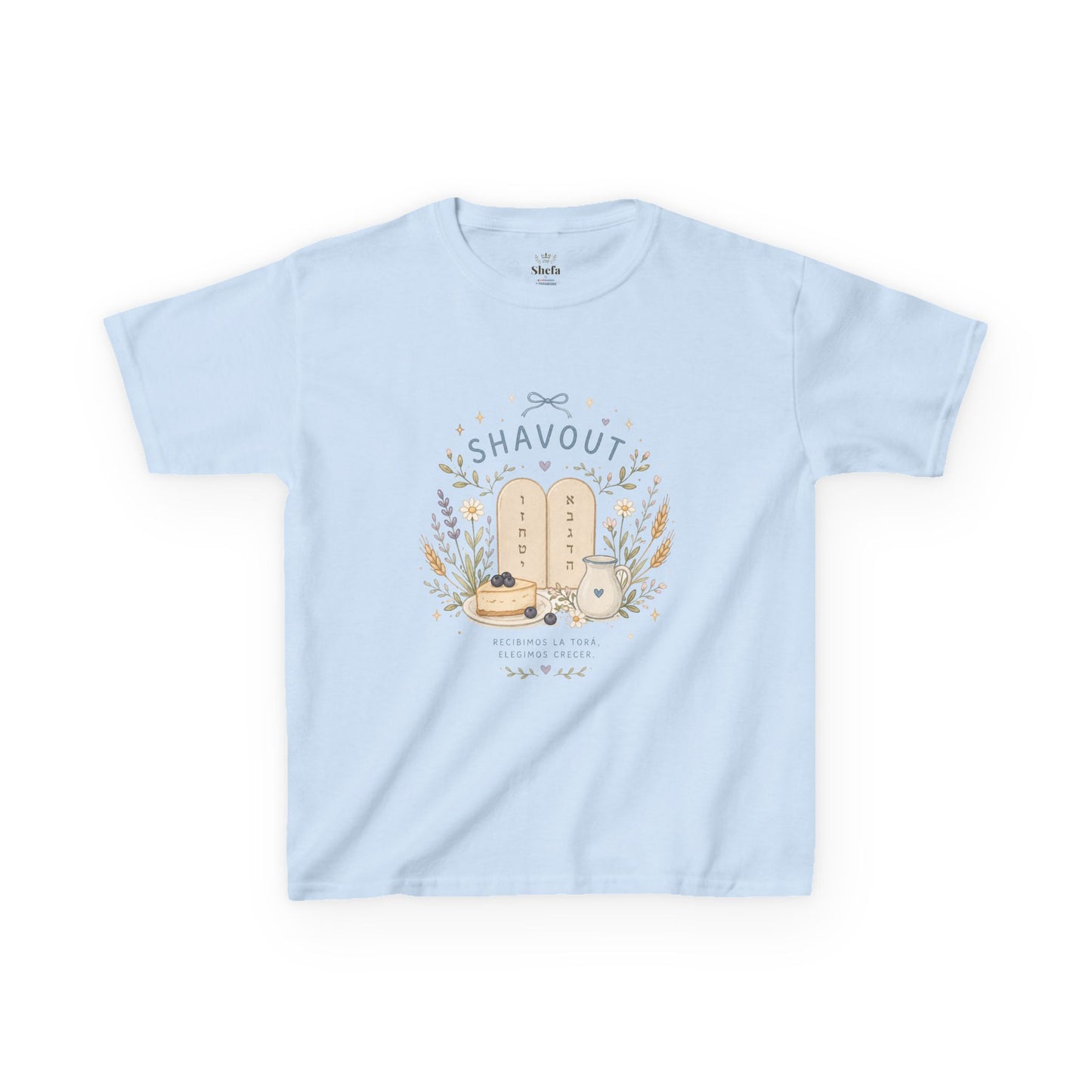 Camiseta infantil de Shavuot 