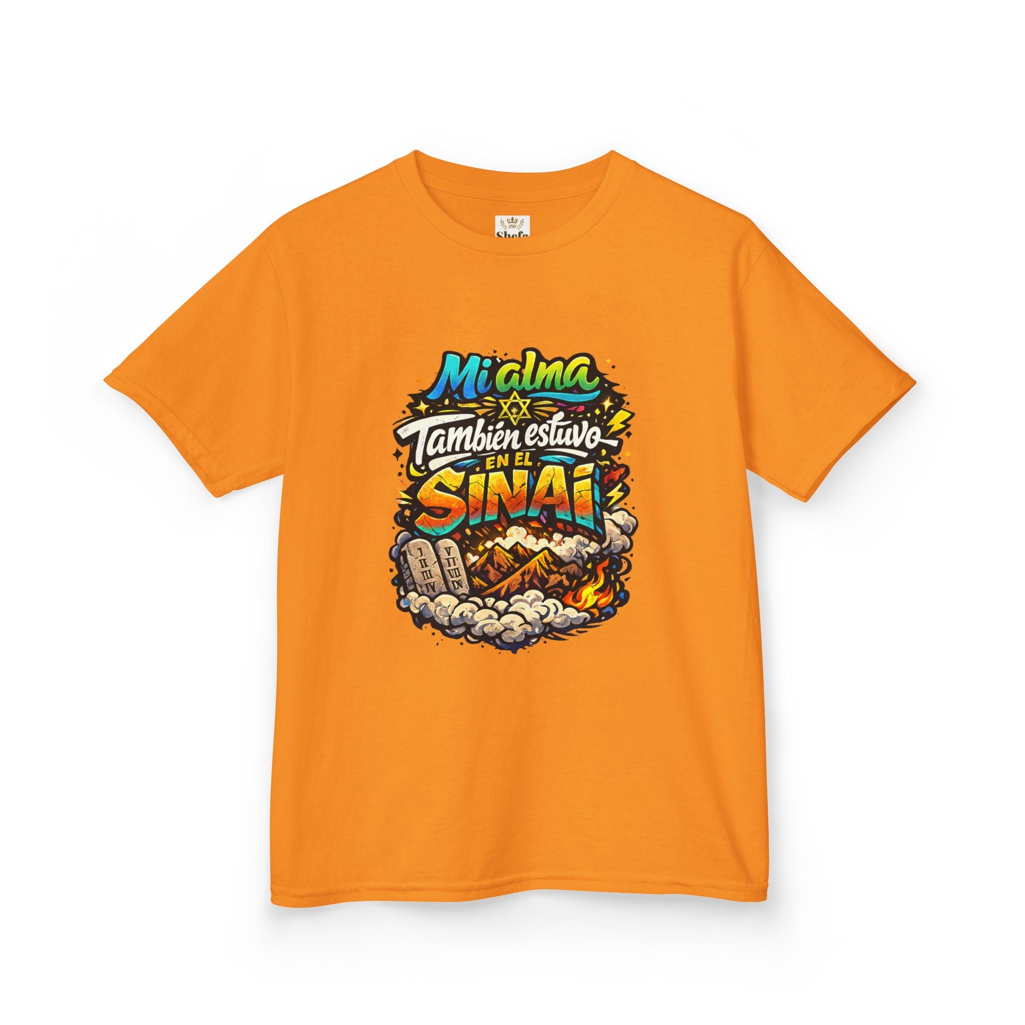 Camiseta infantil — «Mi alma estuvo en el Sinaí»