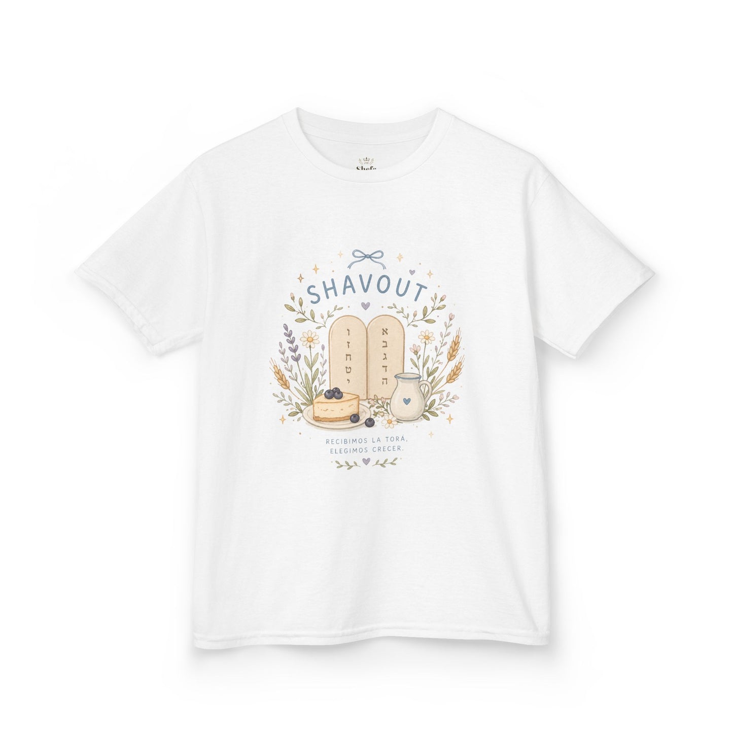 Camiseta infantil de Shavuot 