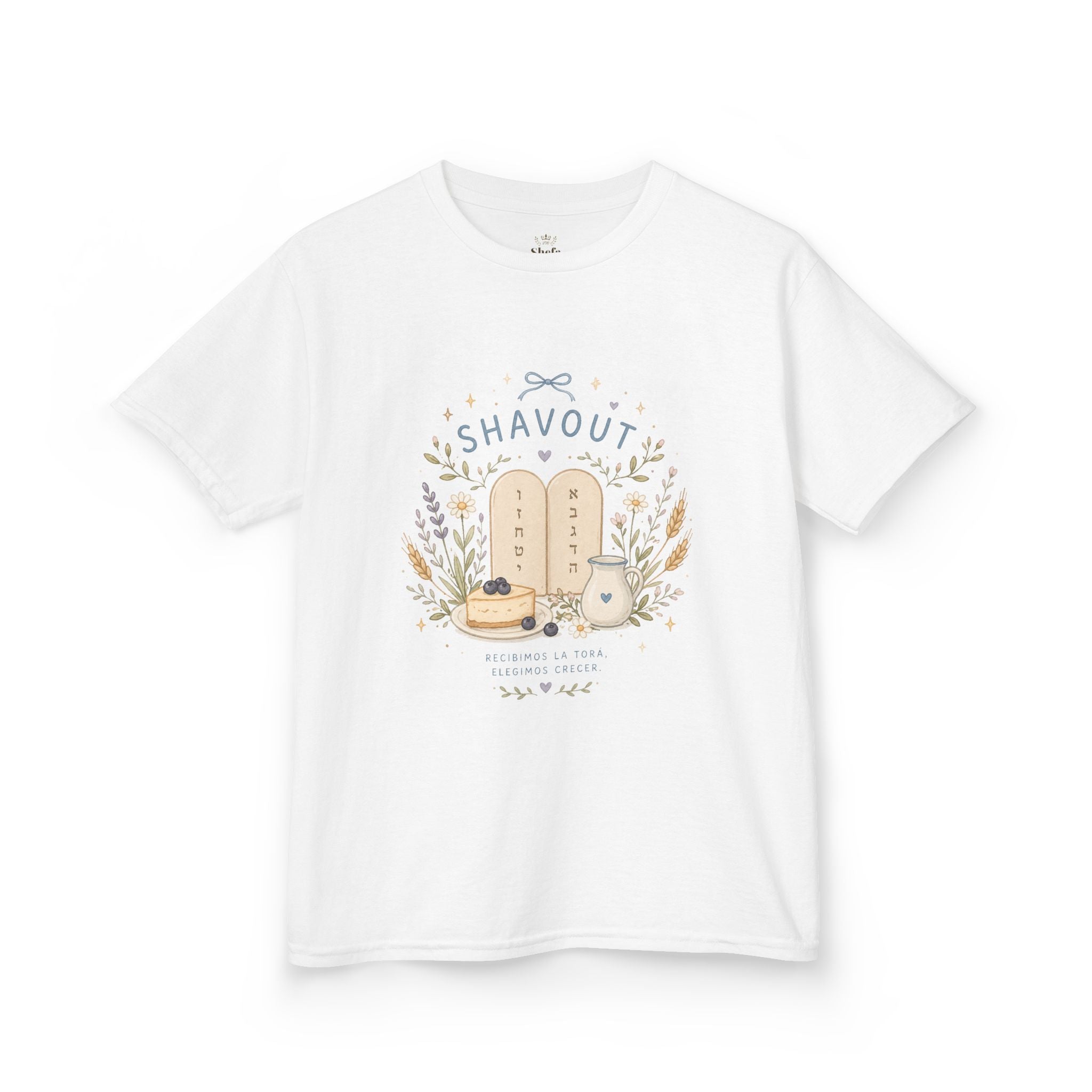 Camiseta infantil de Shavuot 