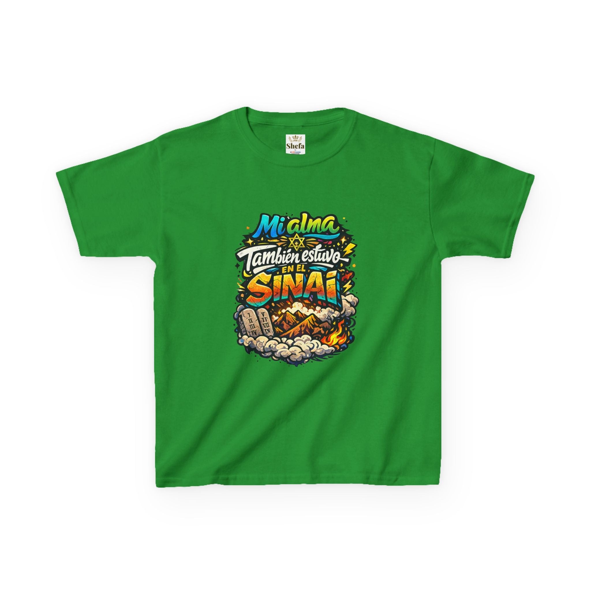 Camiseta infantil — «Mi alma estuvo en el Sinaí»