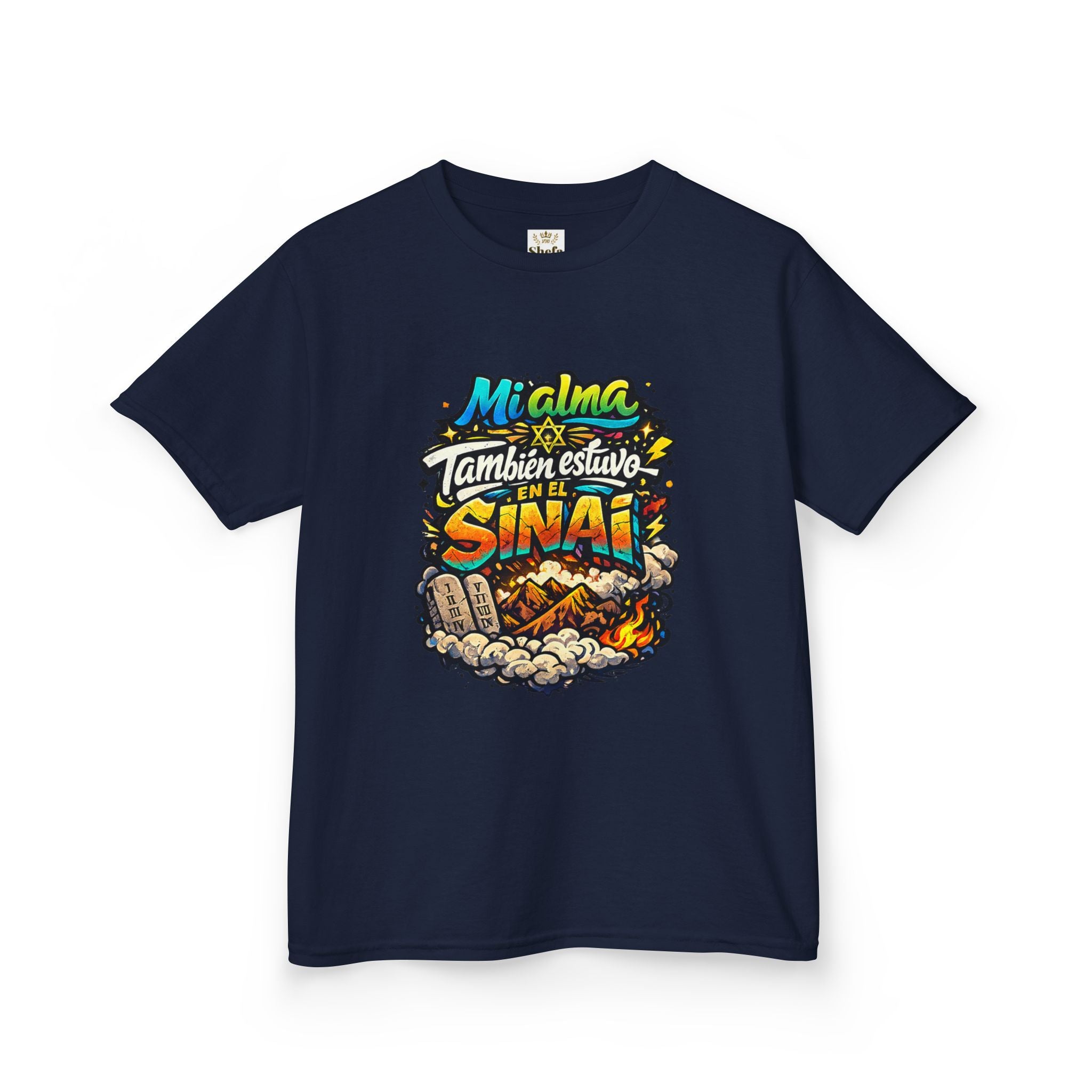 Camiseta infantil — «Mi alma estuvo en el Sinaí»