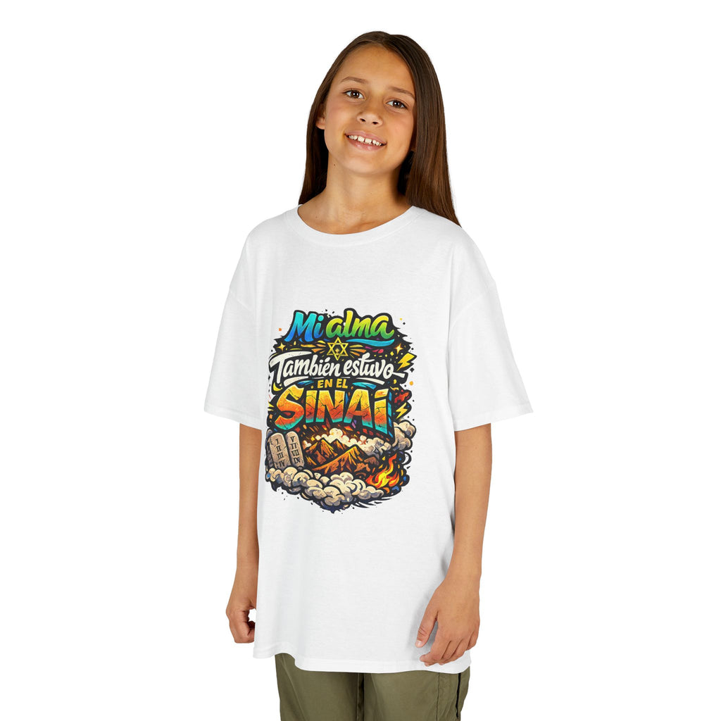 Camiseta infantil — «Mi alma estuvo en el Sinaí»