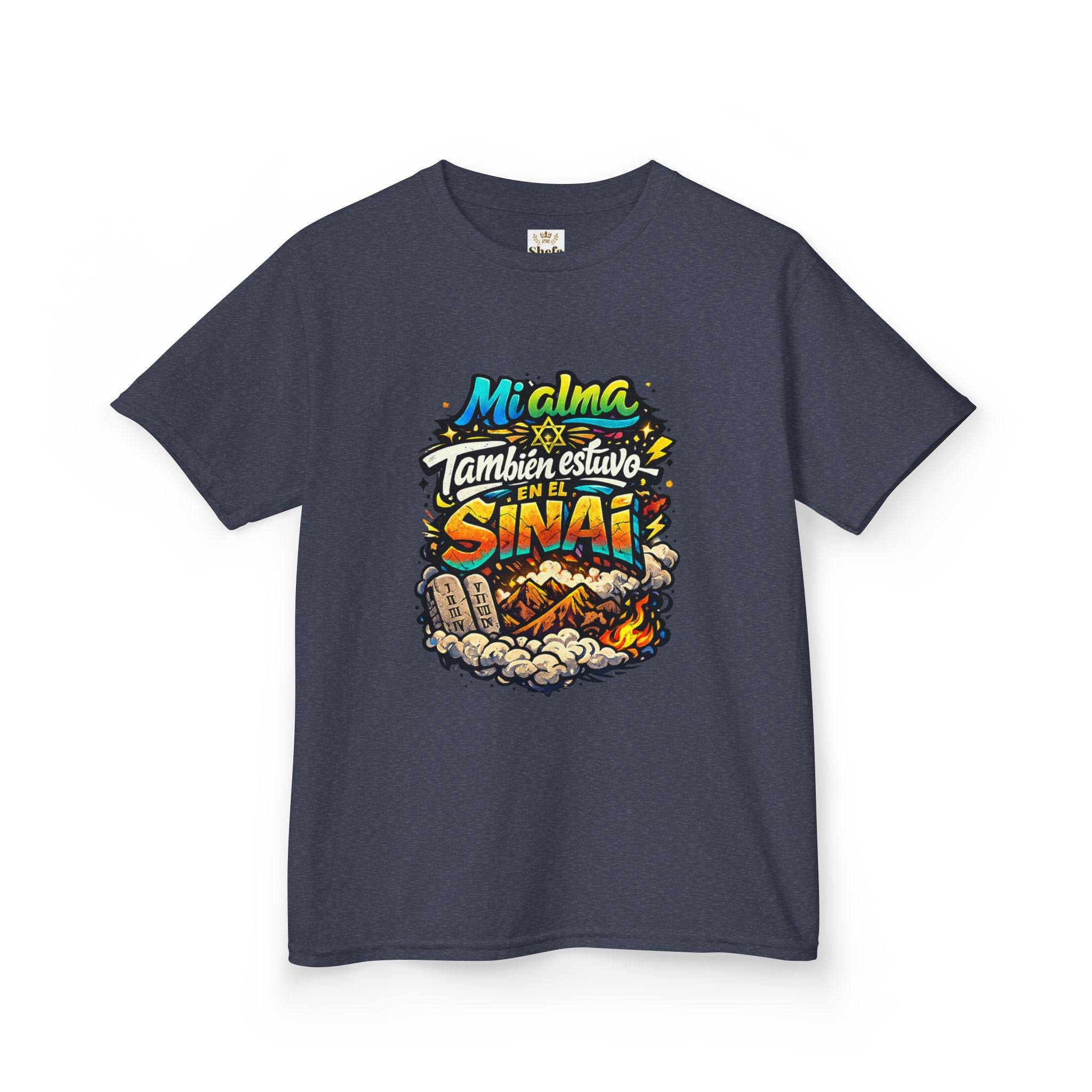 Camiseta infantil — «Mi alma estuvo en el Sinaí»