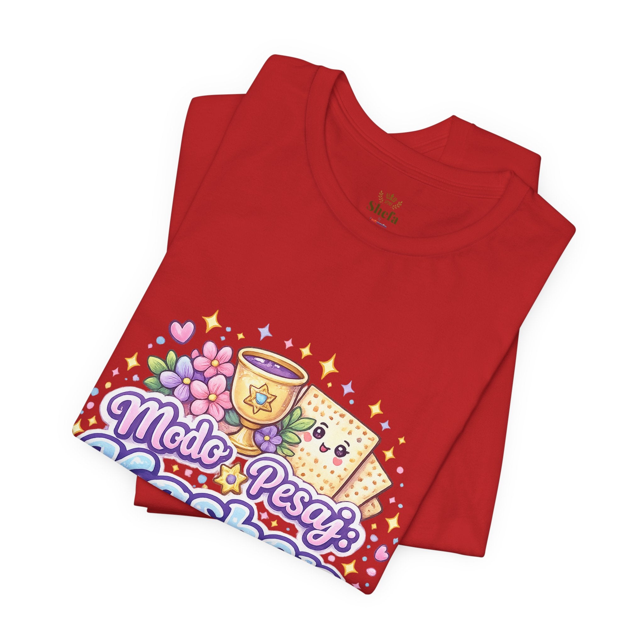 Modo Pesaj: Kasher | Camiseta Judía Kawaii | Diseño Divertido Sin Jametz