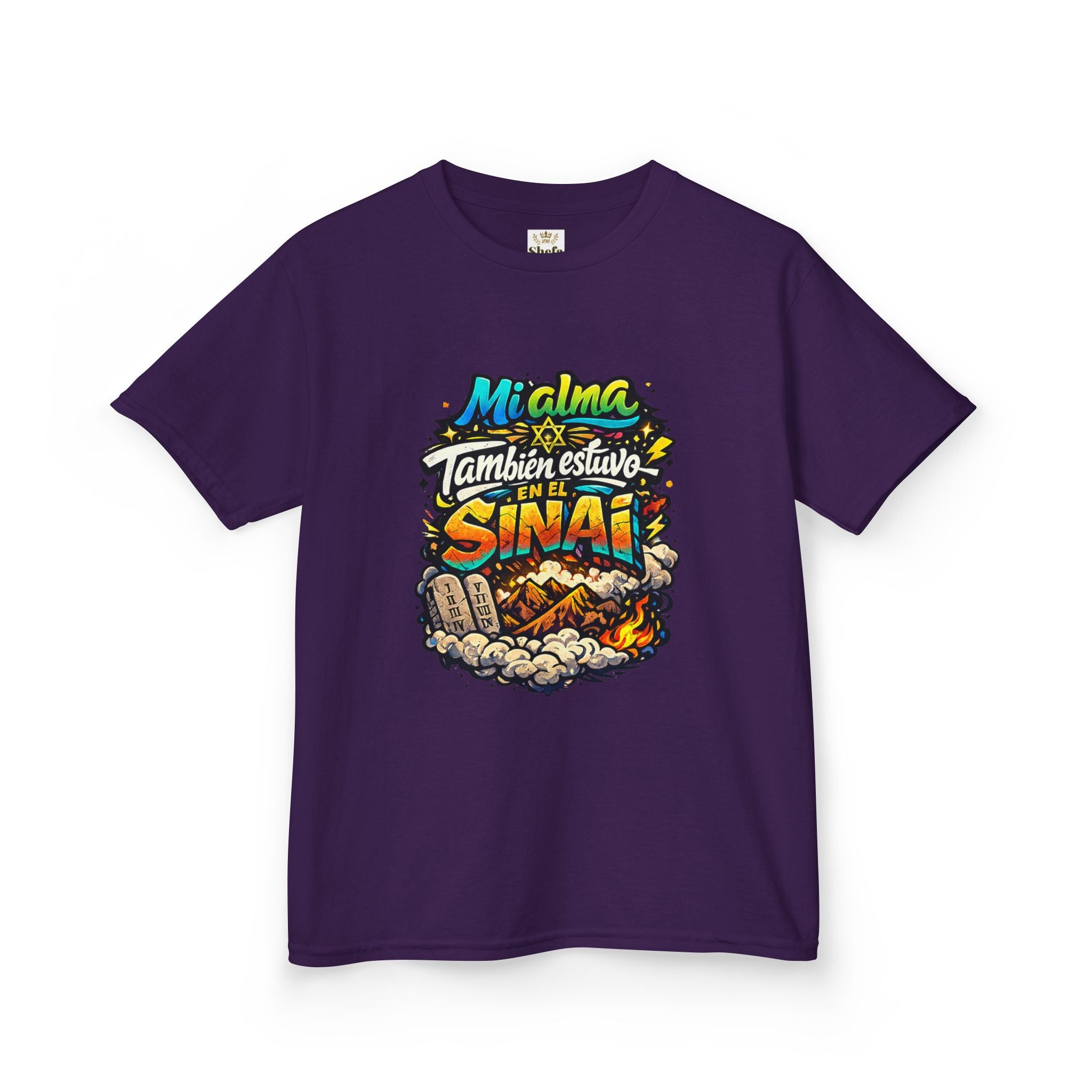 Camiseta infantil — «Mi alma estuvo en el Sinaí»