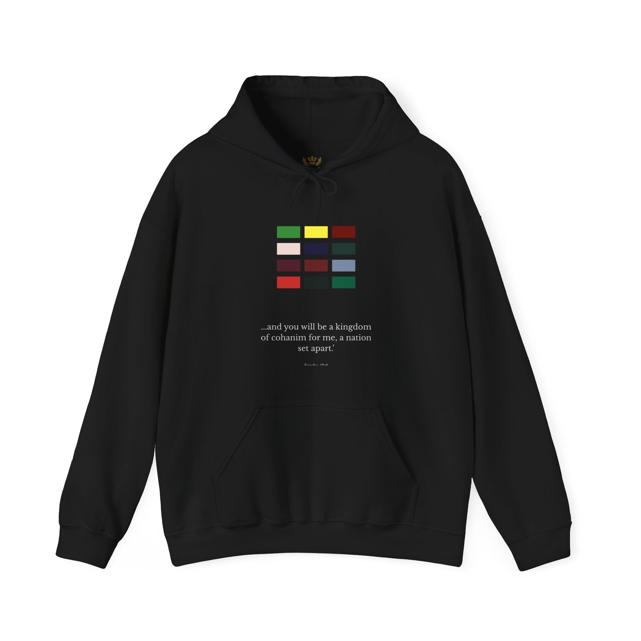 The Hoshen Legacy Men's Premium Hoodie | Cohanim Identity Collection