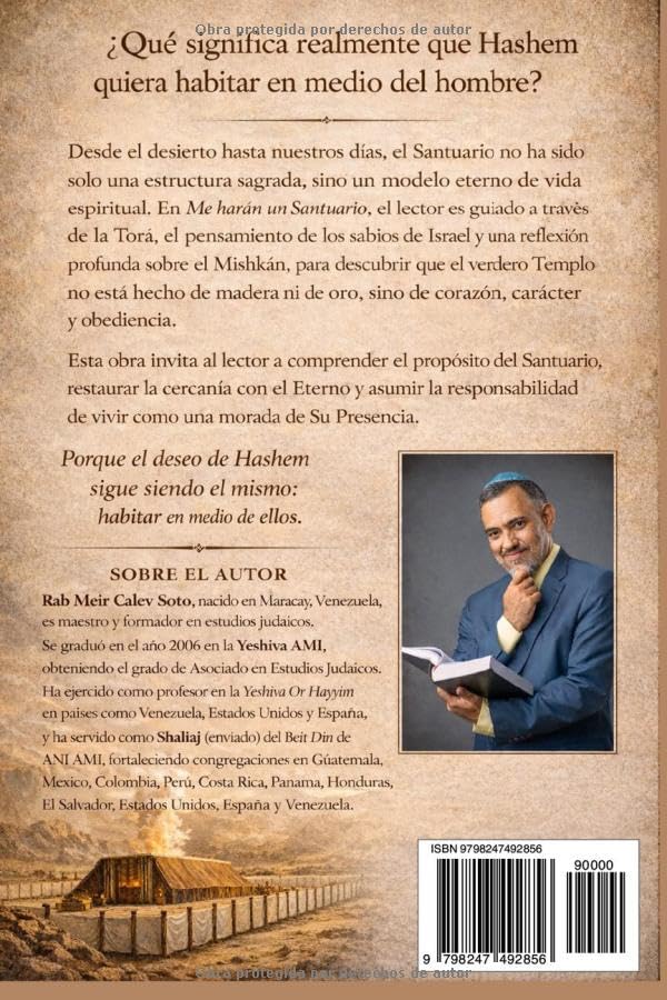 "Me Harán un Santuario" Book (Spanish)