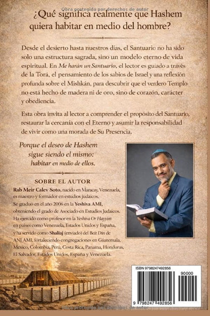 Libro "Me Harán un Santuario" 