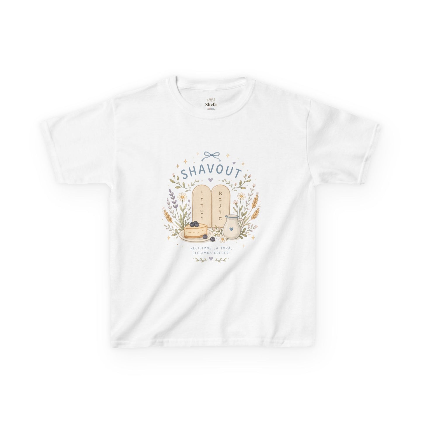 Camiseta infantil de Shavuot 
