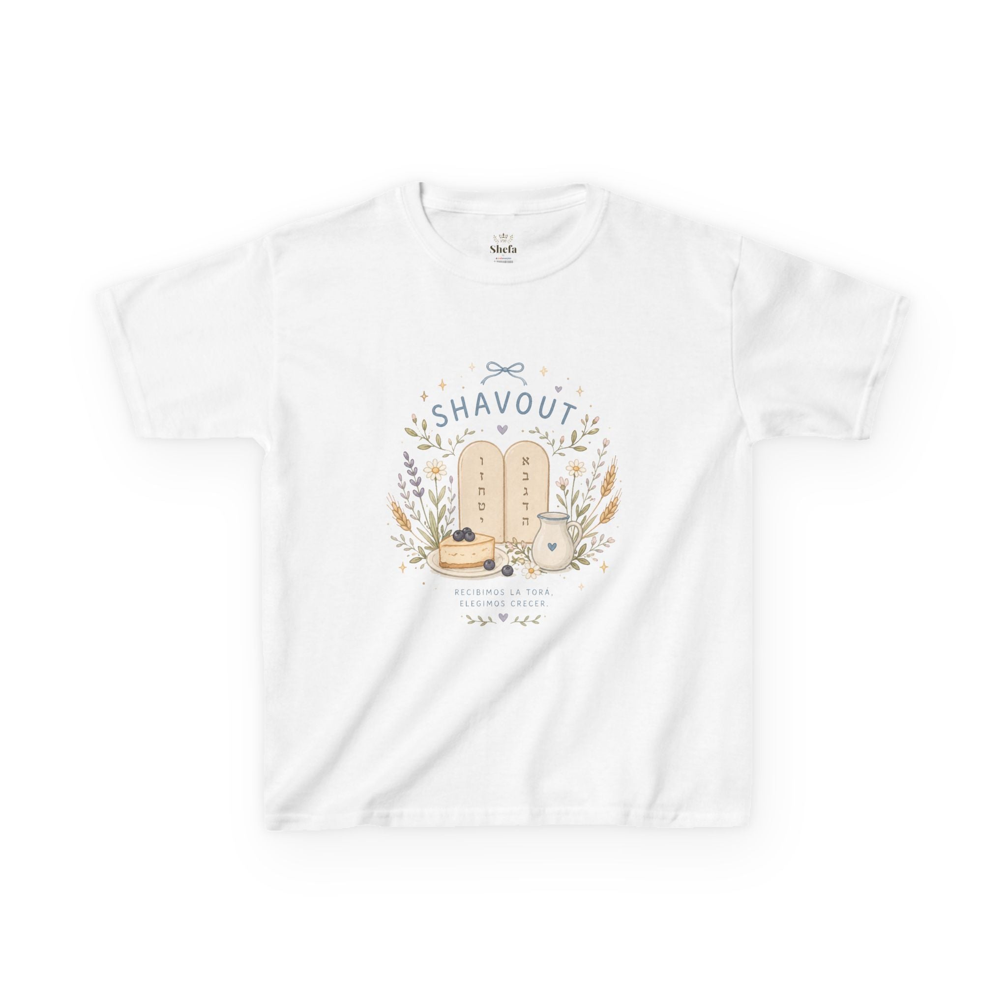 Camiseta infantil de Shavuot 