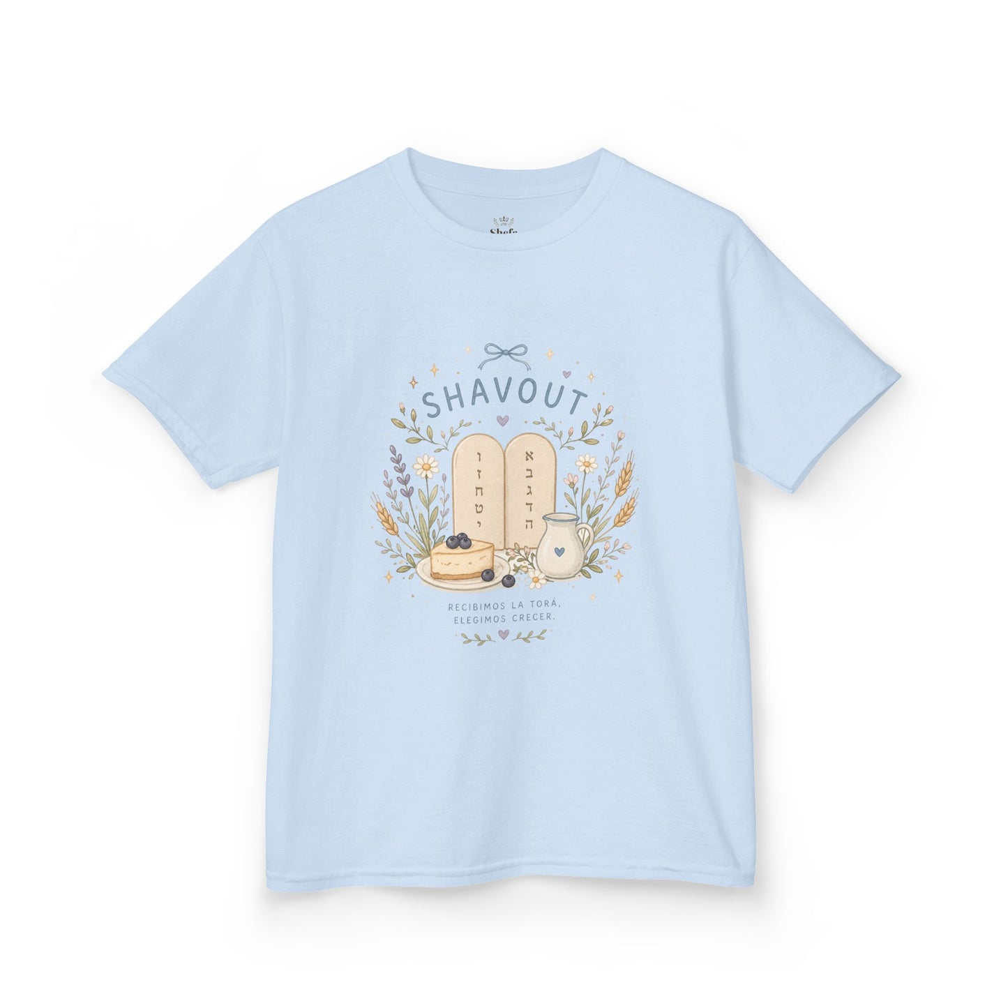 Camiseta infantil de Shavuot 