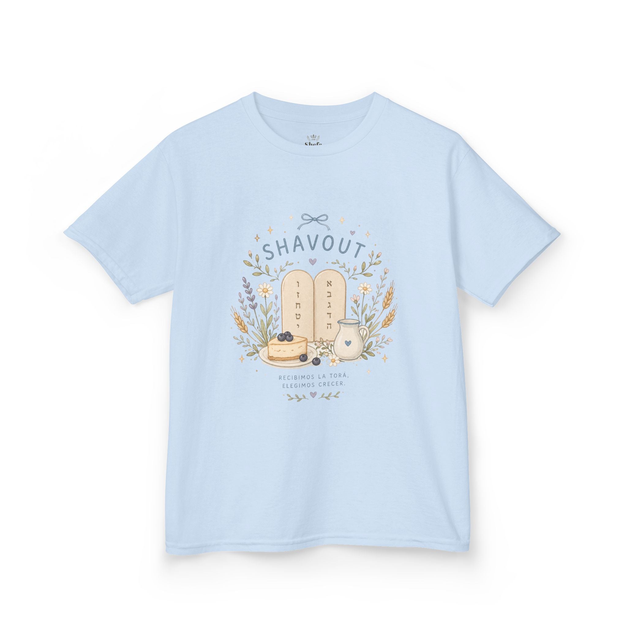 Camiseta infantil de Shavuot 