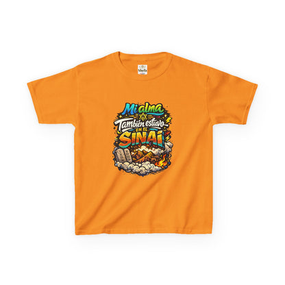 Kids Tee — "Mi Alma Estuvo En El Sinaí"