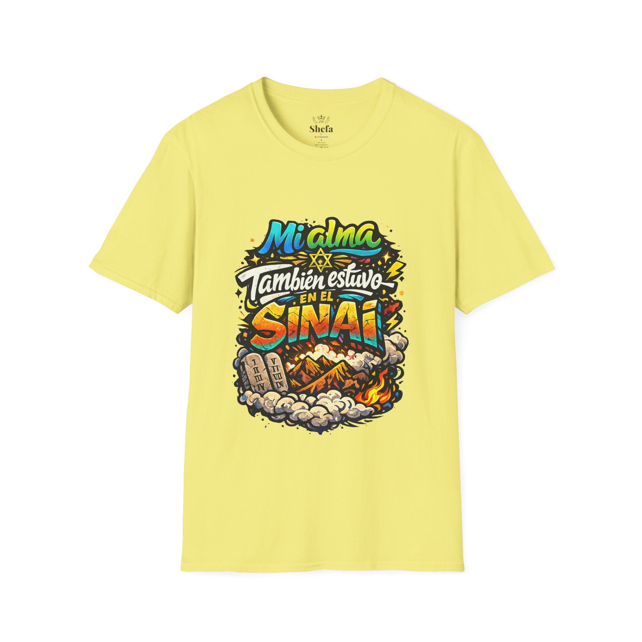 Premium Tee / Camiseta Premium: "Alma en el Sinaí" - Shavuot Collection (Colección Shavuot)