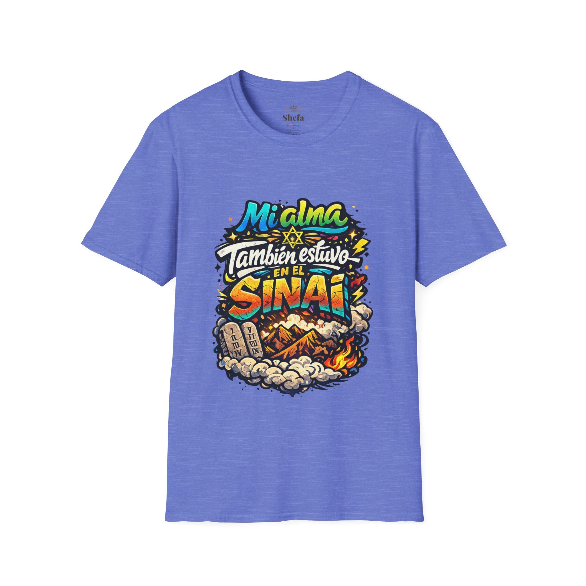 Premium Tee / Camiseta Premium: "Alma en el Sinaí" - Shavuot Collection (Colección Shavuot)