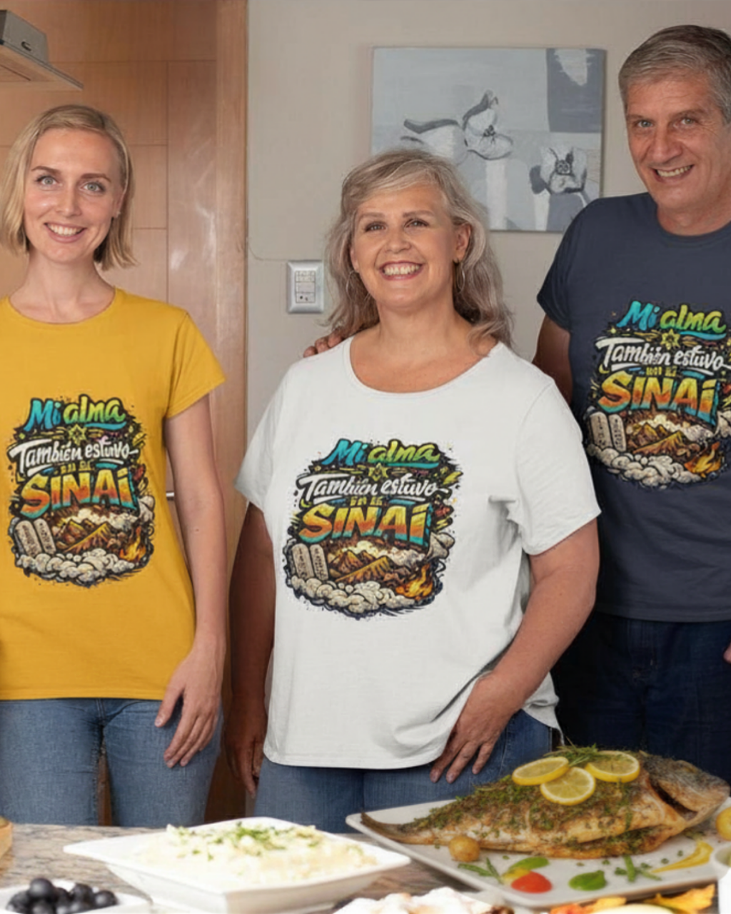 Premium Tee / Camiseta Premium: "Alma en el Sinaí" - Shavuot Collection (Colección Shavuot)